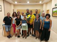 En el Ple es va homenatjar Asun García, amb motiu de la seva jubilació