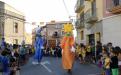 Els gegantons del Catesplai a la plaça Jacint Verdaguer