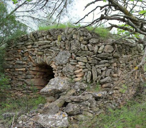 Una de les barraques recollides a l'inventari