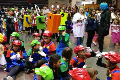 Una imatge del carnaval infantil del 2019