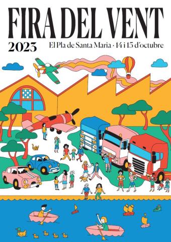 Cartell de la Fira 2023, obra de Judit Bañeras