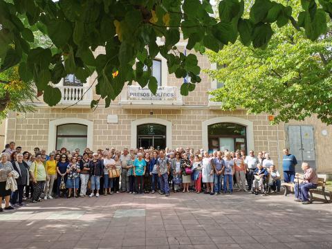 Concentració de protesta a la Plaça de la Vila