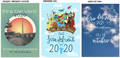 Els tres cartells finalistes