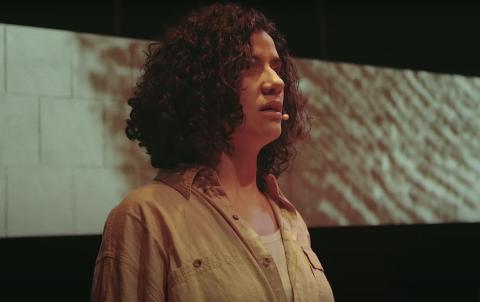 Neus Pàmies interpreta la Nela, únic personatge de l'obra