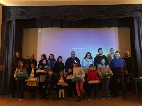 Foto de grup dels guanyadors dels premis