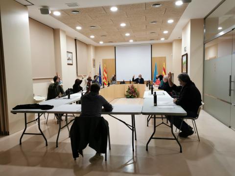 Una imatge del ple del passat dimarts 24 de novembre